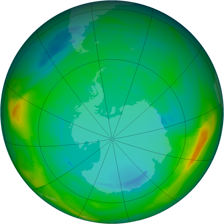 Ozone Map 1981-08-17